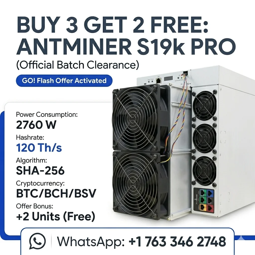

SP | ACTIVATE S19k PRO BATCH BONUS | BUY 3 GET 2 FREE | SOVEREIGN CUSTOMS PROTOCOL | SP EXCLUSIVE