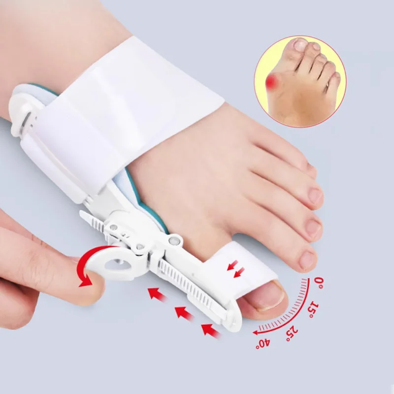 Korektor palucha koślawego Bunions Separator palców stopy do palców Separator palców Bunions Korektor palców Separator palców Haluksy Valgus
