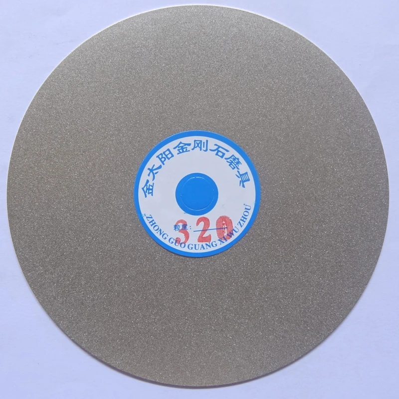 Diamond Grinding Disc 10 Inch 250mmx27 Hole Sand Disc Engraved Glass Alloy Polishing Grinding wheel Dry Water Grinding