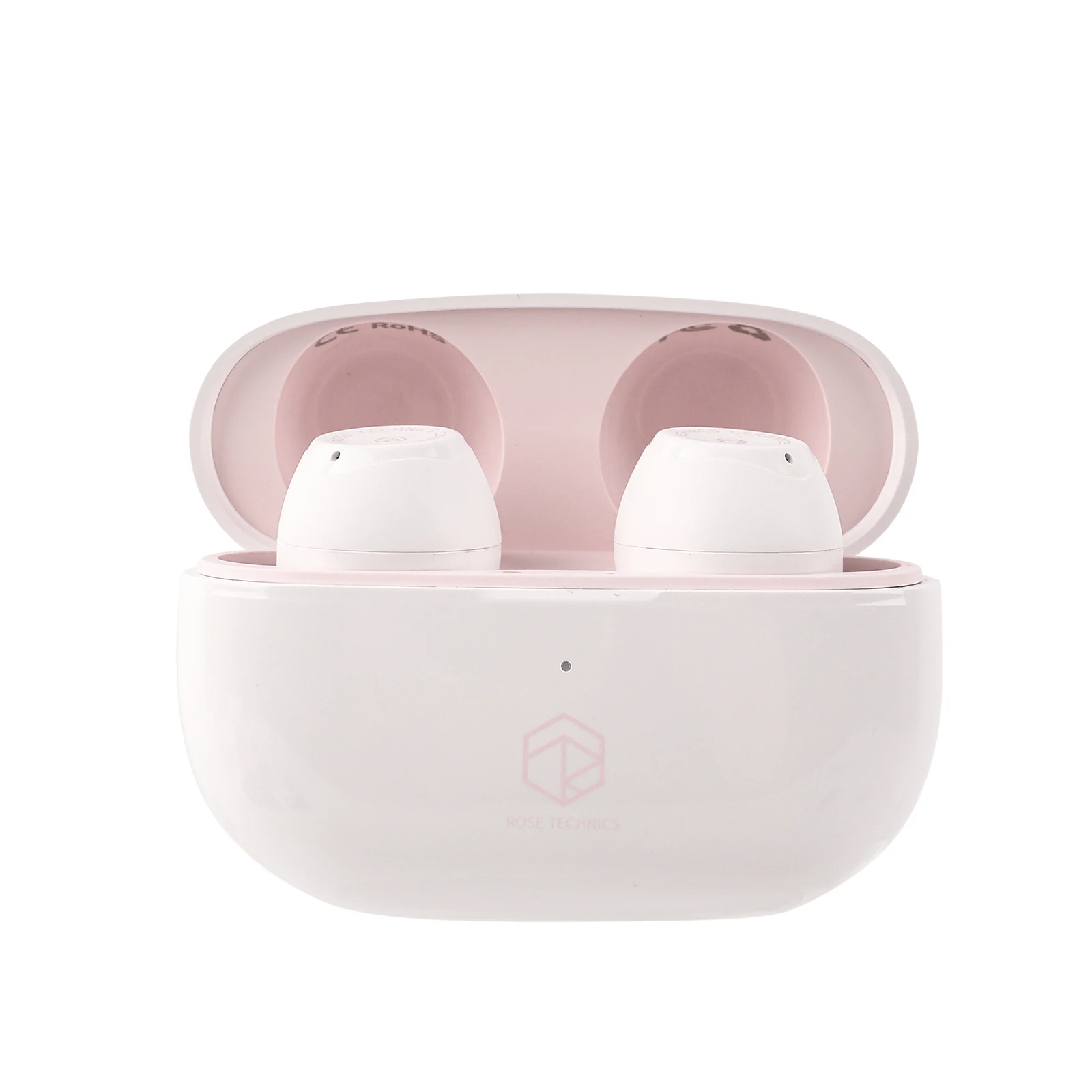 اطلب مسبقًا من ROSE TECHNICS Ceramics Bluetooth 5.3 سماعة أذن لاسلكية مع تشغيل إلغاء الضوضاء ENC شحن 10 دقائق تشغيل لمدة ساعتين