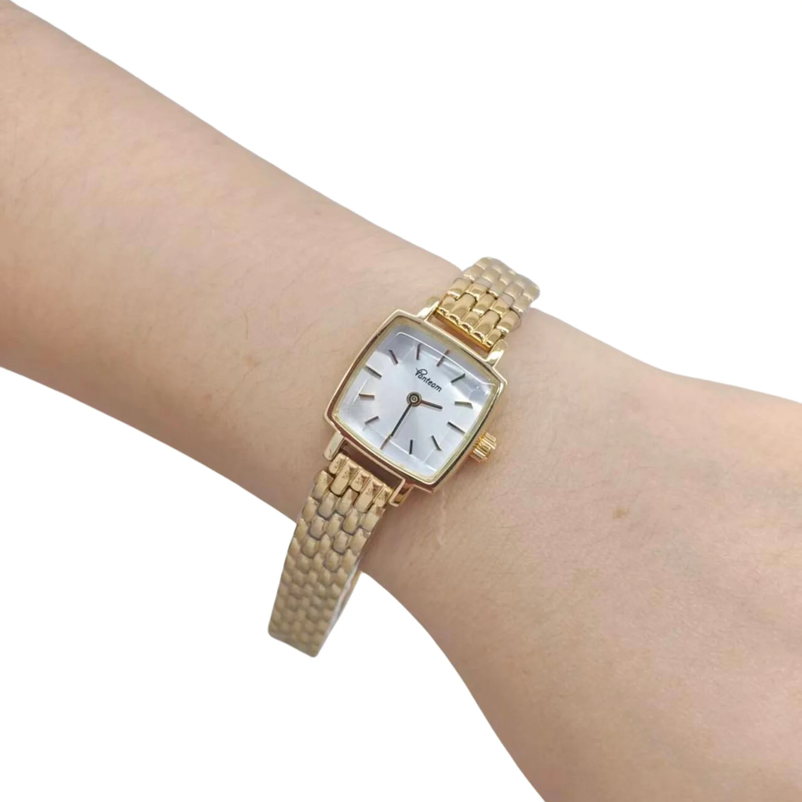Vanteam 2025 New Women Watch Light Luxury Brand Stainless Steel Ladies Business Watches Female Student Fashion Quartz Wristwatch