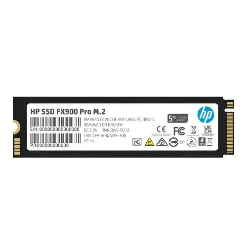 HP SSD FX900 Pro M.2 NVMe Gen4 512GB Storage