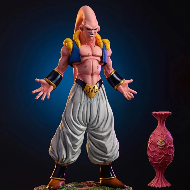 Anime Dragon Ball Z Buutenks Figura Majin buu figure super buu gotenks Action Figures 27CM PVC Statue Model Toys Gifts — 2