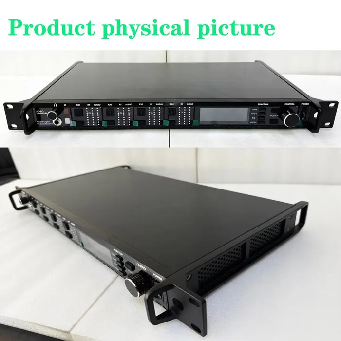 TKG AD4Q 512-937 ميجا هرتز uhf مرحلة الأداء اللاسلكي 4 قنوات مسند الرأس ميكروفون طية صدر السترة احترافي للكنيسة