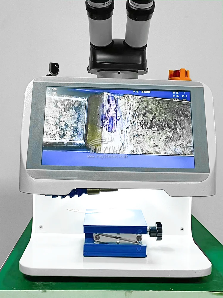 235W Mini Laser Welding Machine For Jewelry Ring Pendant 13.5 inch Touch Screen with CCD Laser Soldering Welder LASER MACHIN