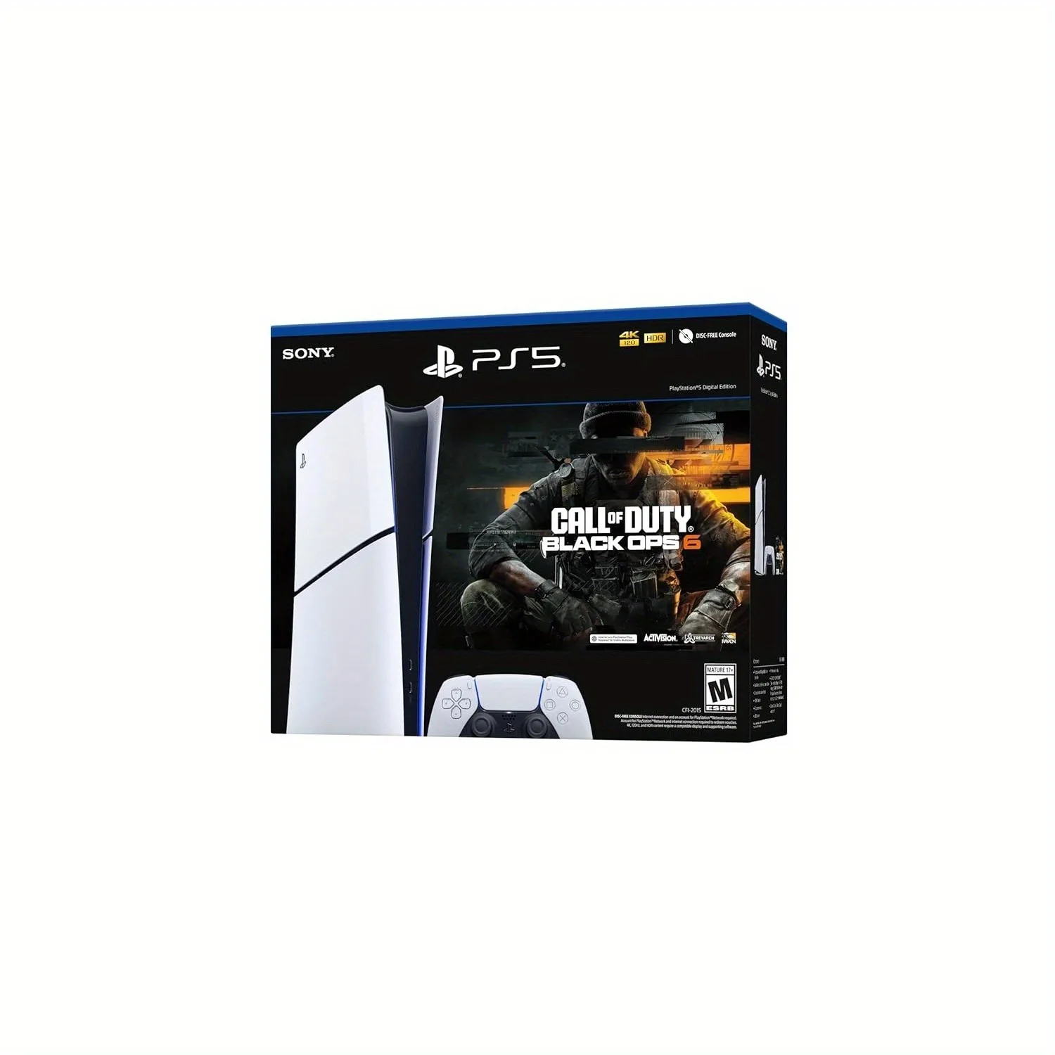 Playstation5 Digital Edition – Call of Duty: Black Ops 6 Bundle (مجموعة الموديلات – نحيف) #5