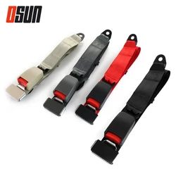 Universal Car Seat Belts Two-point Belt Buckle Seatbelt Clip Seat Belt Extension Plug Car Safety Belt Retainer Truck Seat Safety