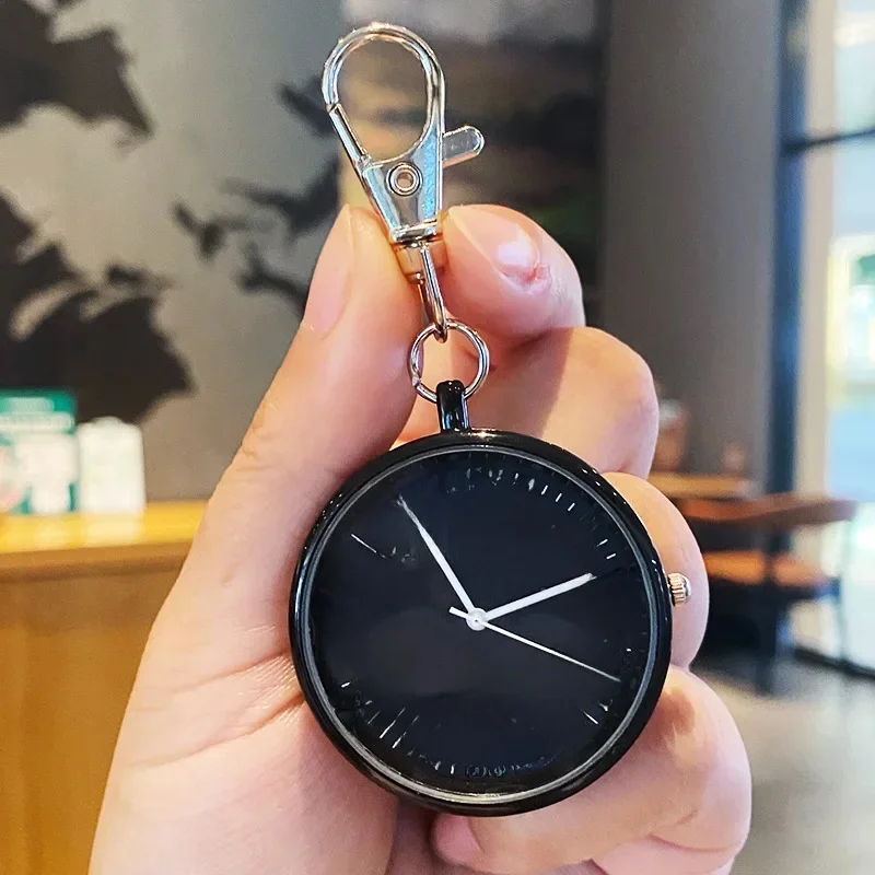 Luminous kwarcowe zegarki kieszonkowe moda pielęgniarka zegarek kieszonkowy brelok zegar z baterią cyfry arabskie Dial Reloj De Bolsillo — zdjęcie 2