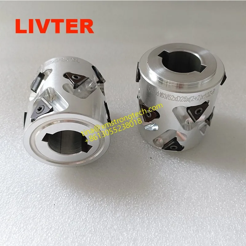 

LIVTER 60xH63x25 Pre-Milling Diamond Cutter Head for Edge Banding Machine
