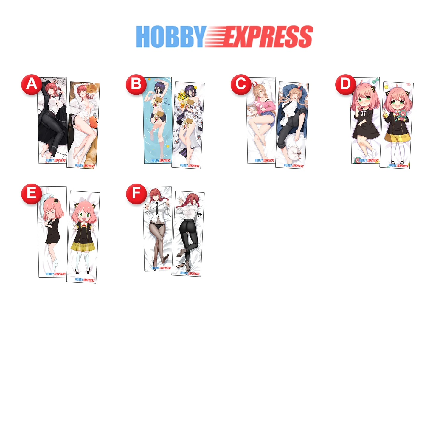 Hobby Express Feb Best Selling Anime Dakimakura Japanese Otaku Waifu Life Size Doublesided Print Hugging Body Pillow Cover Case