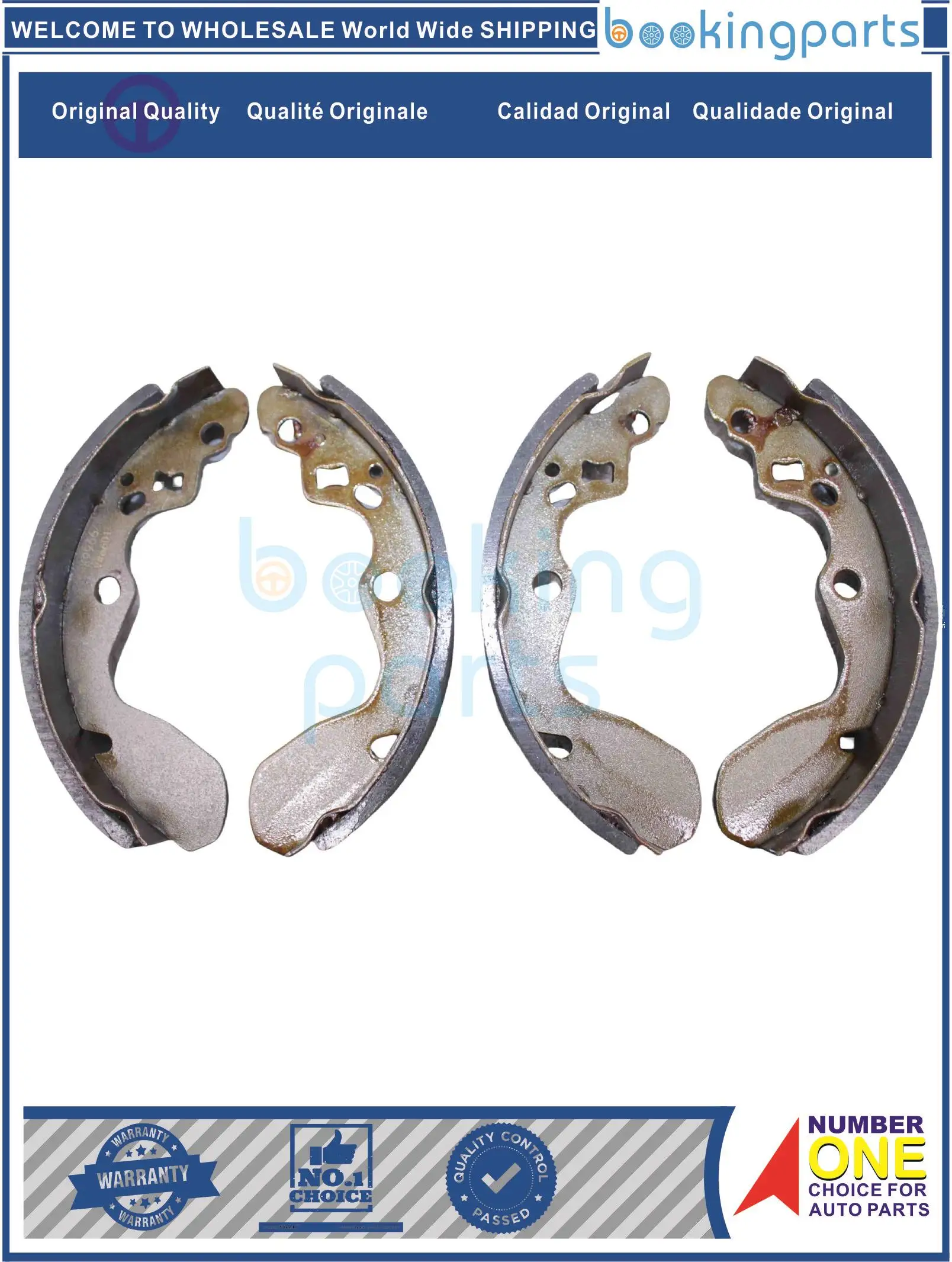 

BKS33779,K9966,53200-67H00,5320067H00,NN5543,MQ505989,44060-4A00J,440604A00J Brake Shoe For SUZUKI CARRY/EVERY DA65T 05-15