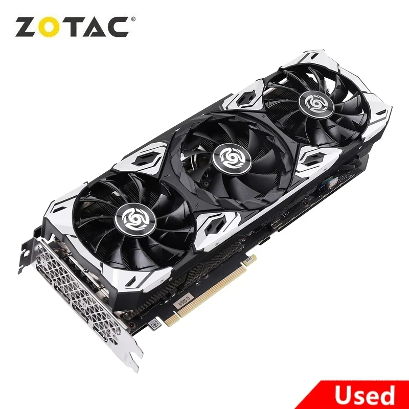 2024 Gebruikte Zotac Geforce Rtx 3070-8gd6 X-GAMING Videokaarten Rtx 3070 8Gb Gddr6 256bit Gpu Grafische Kaart