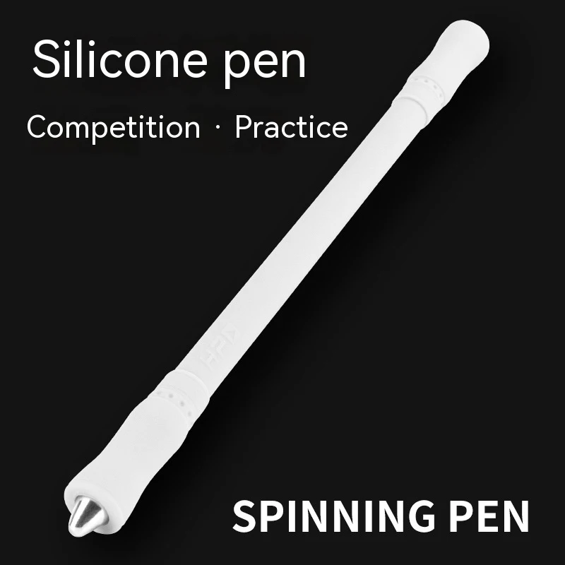 Silicone Spinning Pen Fidget Spinner Rotating Toys Adults Antistress Anti-slip Hand Spinner Toys For Children Gifts