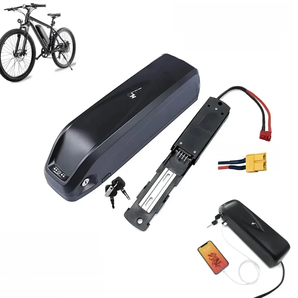 AliExpress EOENKK Brand new 48V Battery 36V Hailong electric bicycle polyester DP-9, BMS 18650 cell, lithium-ion