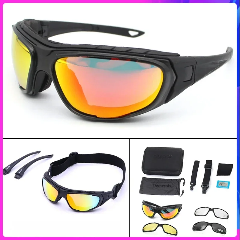AliExpress Ultra Ones Tactical Glasses Outdoor Safety Polarized Sunglasses UV Protection for Hunting Biking Cycling Hiking Motorcycle Safety Eyewear