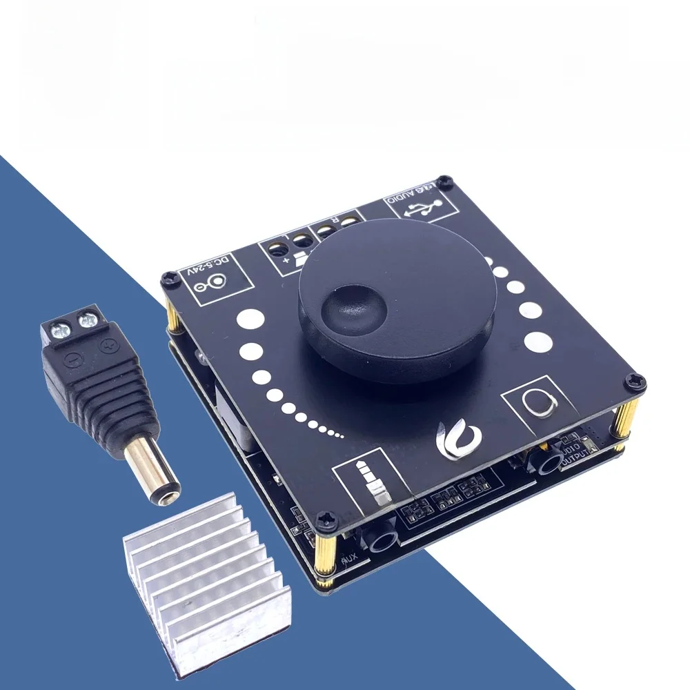 50W + 50W Bluetooth 5.0 cyfrowy TPA3116 wzmacniacz moc dźwięku klasy D 10W ~ 200W radio HiFi TPA3116D2 karta dźwiękowa USB aplikacja XY-AP50H — zdjęcie produktu 7