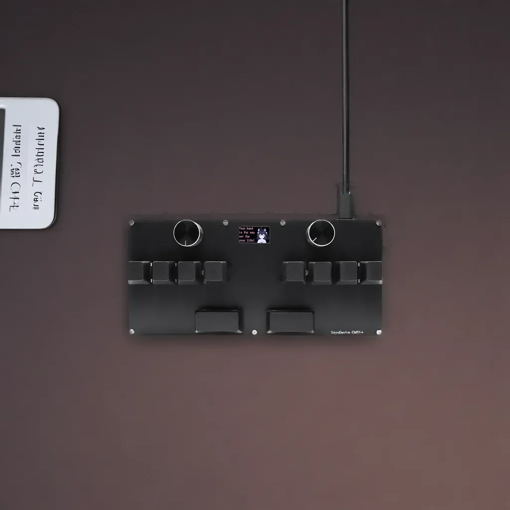 

CM51 Gamepad Keyboard SayoDevice OSU DJ MAX OUTEMU/Gateron Switches Rapid Trigger Magnetic Switches Keyboard With Knob Screen