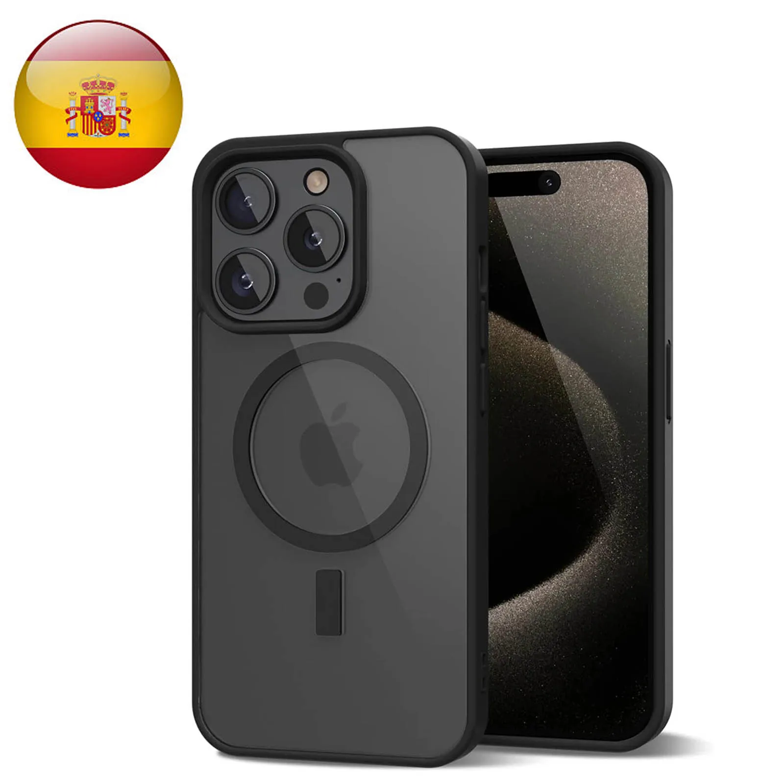 حافظة حماية هجينة لهاتف آيفون Magsafe Mag Safe متوافقة مع موديلات 12 13 Mini 14 15 Plus 16 Pro Max Se 2020 2022 ملحقات غطاء الهاتف المحمول