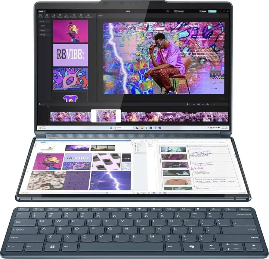 

Совершенно новый ноутбук ASUS Zenbook DUO 14" OLED 3K 120Hz с сенсорным экраном - Intel Ultra 7, 32 ГБ ОЗУ, 1 ТБ памяти, серый цвет