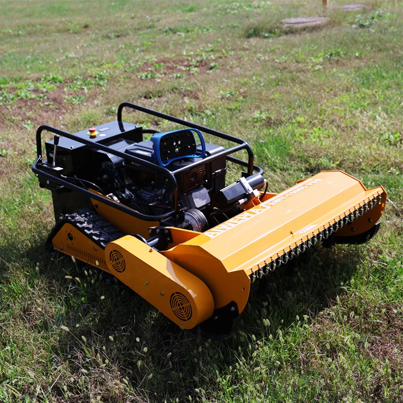 Local warehouse shipping AWY-1000S PRO intelligent remote-controlled lawnmower robot, lawn shredder, outdoor weeding tool.
