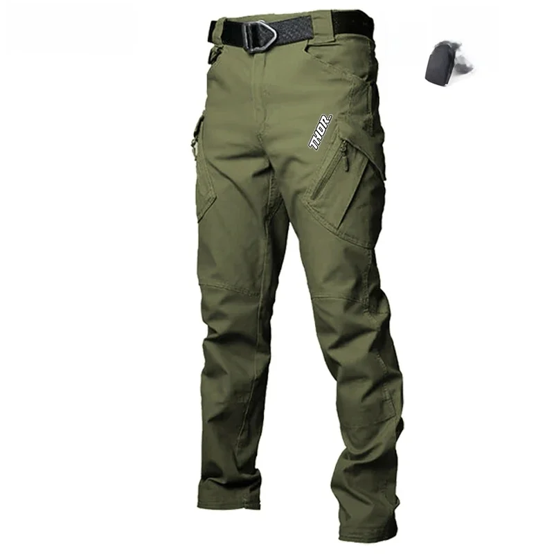 AliExpress Motorcycle Pants MTB Bottoms Bicycle Long Pants THORSOL Men's Cycling Trousers Mountain Bike Clothing Pantaloni Ciclismo Uomo