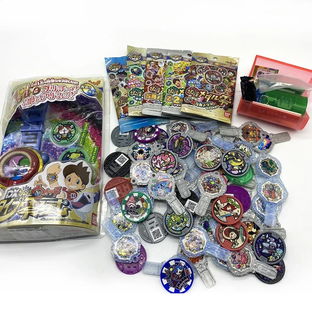Véritable montre japonaise Anime Yokai DX périphérique yo-kai médailles de poignet clé stockage modèle Collection emblème jouet 879