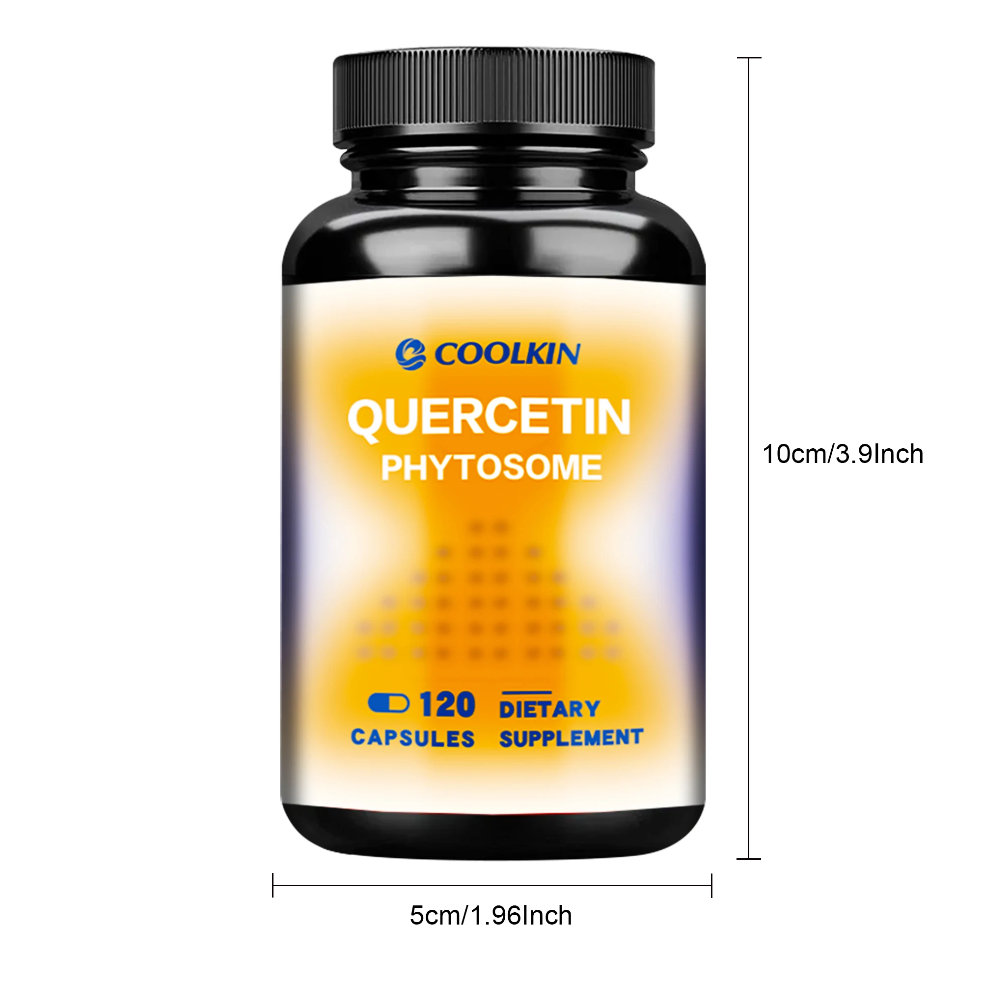 Quercetin phytocomplex แคปซูล-สารต้านอนุมูลอิสระระบบภูมิคุ้มกันที่สมดุล, การสนับสนุนระบบทางเดินหายใจ-120แคปซูล