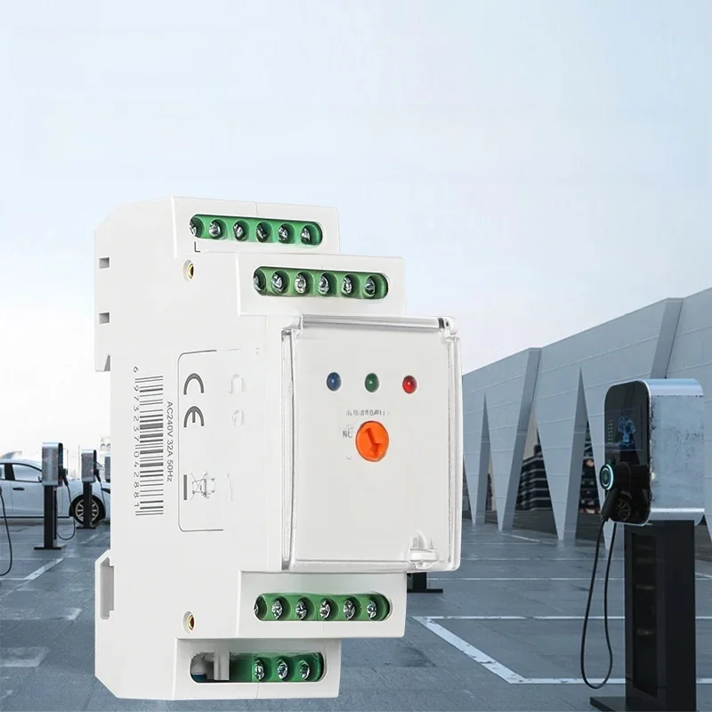 ETEK EVSE-Controller/RCMU/LCD/DLB CT, Elektronisches Protokoll EPC-Controller EV-Ladestation Kabelbuchse 32A AC 240V EKEPC2