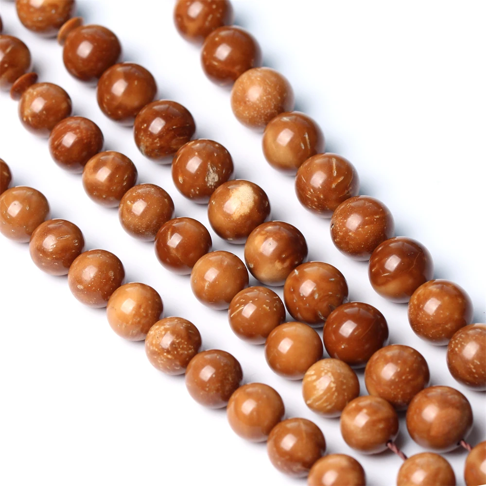 Natural Wood  Kuka Tasbih 9mm 33 beads Man\'s Misbaha Muslim prayer beads Pocket Islam Rosary