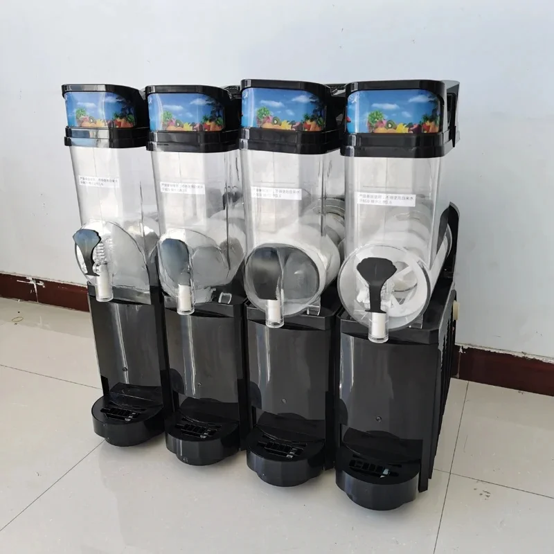 Commercial Slushy Machine 12L One Tank Tank Electric Automatic Slush Maker Machine Frozen Drink Snow Melting Machine