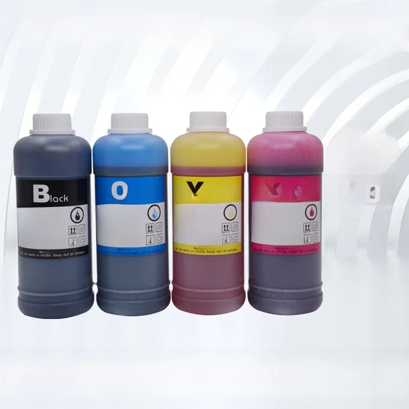 Kmcyencres 500ML, cartouche d'encre de recharge noire Compatible universelle pour HP, Epson, Canon, Brother, CISS, système de recharge, encre à colorant