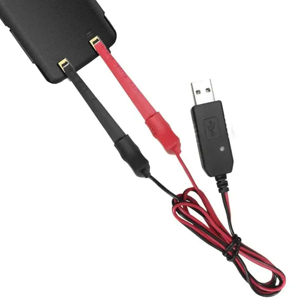 Nowy uniwersalny kabel USB do ładowarki Baofeng Walkie Talkie do radiotelefonów UV-5R UV-82 BF-888S TYT Retevis z lampką kontrolną — zdjęcie produktu 7
