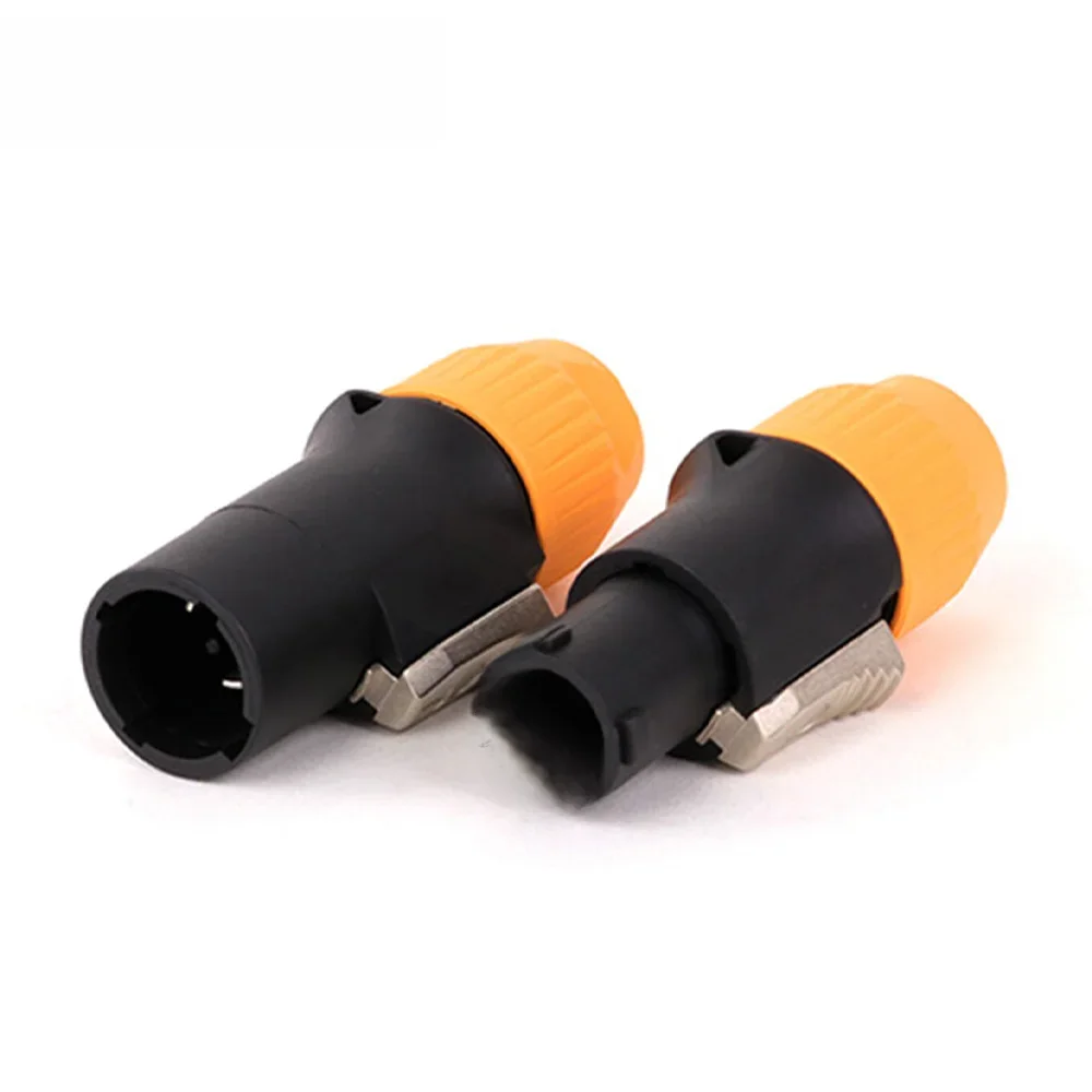 10 stks Nieuwe 3 Pins Waterdichte Vergrendeling Mannelijke Kabel Plug Vrouwelijke Chassis NAC3MPX of NAC3MX-W + NAC3FPX + Powercon Connector NAC3FX-W - afbeelding 2