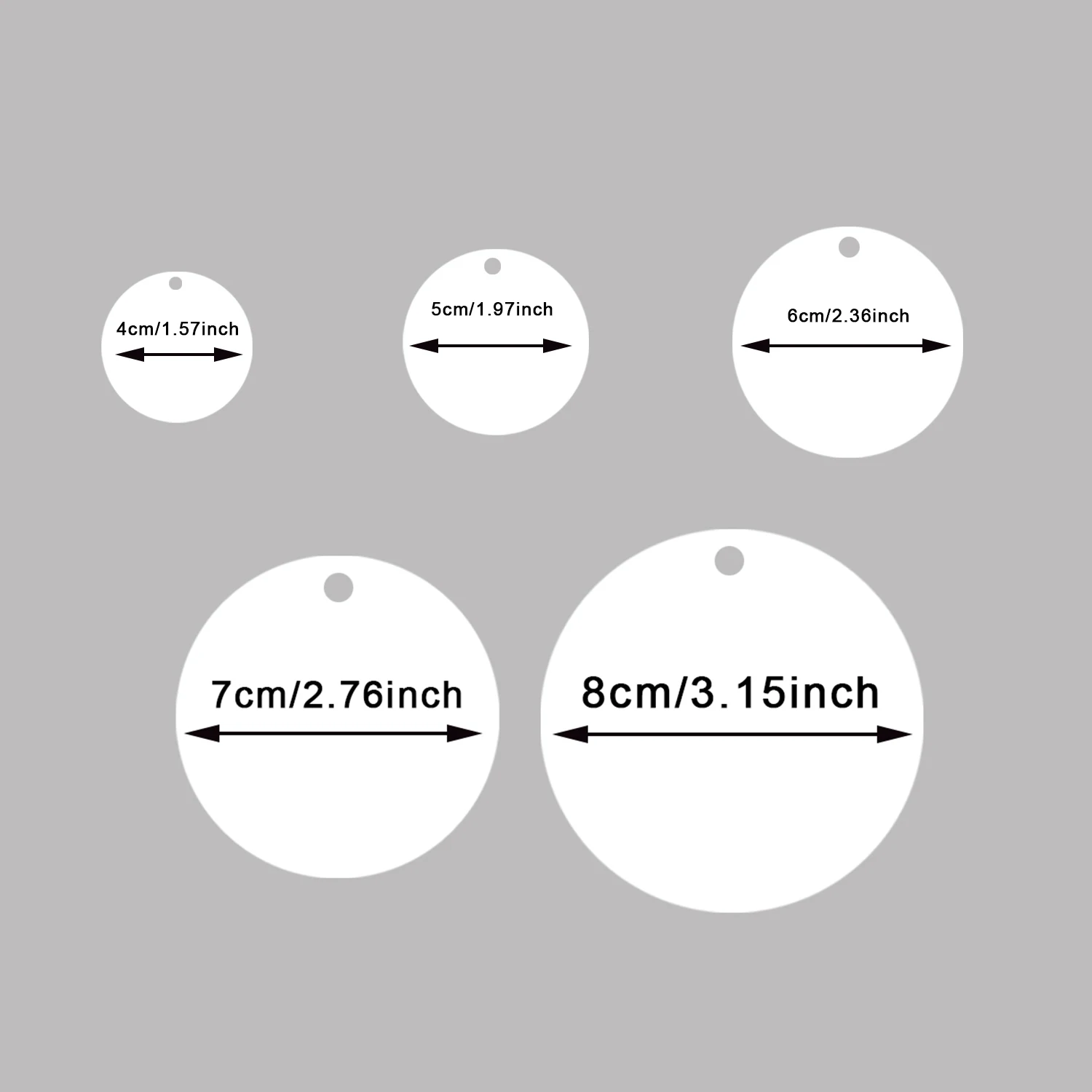 Customized Round Address Signs, Which Can Be Personalized with Names, Addresses, Etc Polar Bear Design. Suitable for Address Labels, Party Favors, Decorative Accents, Etc.