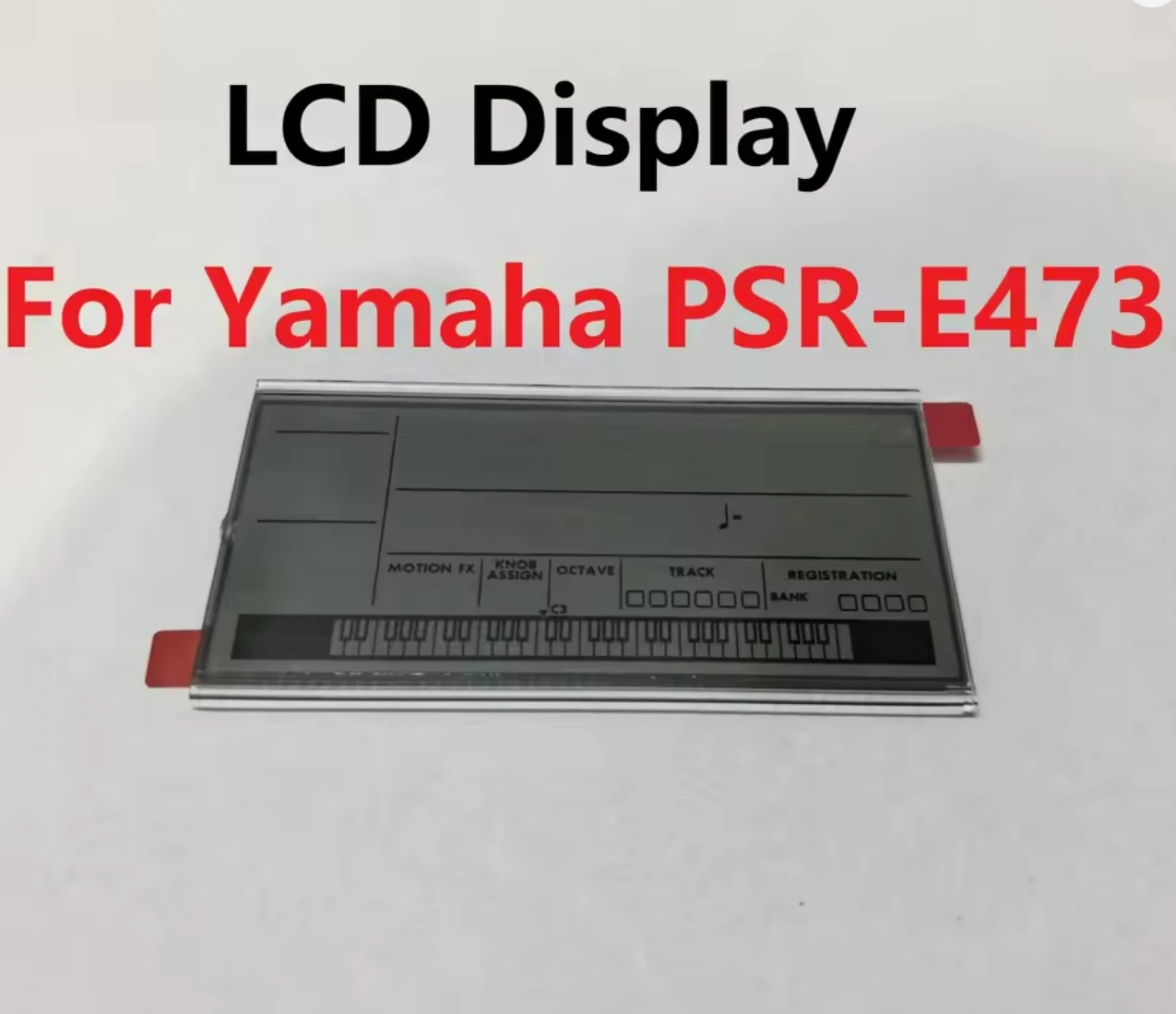 New LCD Display For Yamaha PSR-E473 61-key PSR-EW425 76-key Original LCD Matrix Screen Repair/Replacement