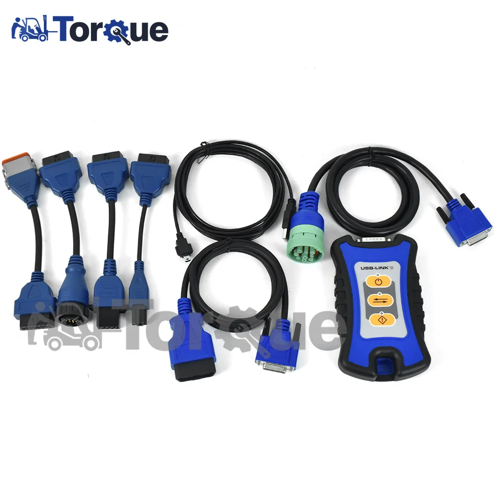 F110 Tablet for NEXIQ 3 detroit diesel link scanner tools for usb-link 3 pn 404032 j1962 adapter universal truck diagnosis tool