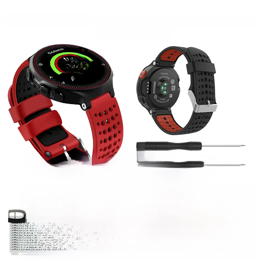 Substituição da banda de silicone para Garmin Forerunner, pulseira de relógio inteligente, Garmin