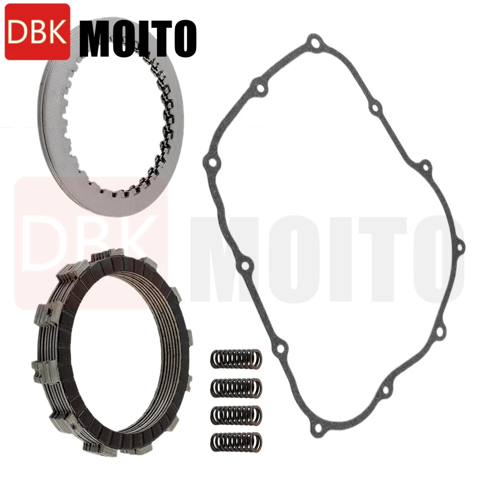 

For Honda NX650 1988-1989 XR600R 1985-2000 XR650L 1993-2009 XR650L 2012-2021 Clutch Kit Heavy Duty Springs Gasket Set