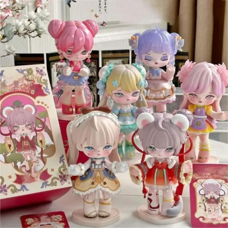 MISYA Incredible Dreaming Series Blind Box Überraschungsspielzeug Niedliche Puppe Statue Modell Desktop Dekor Ornamente Geburtstagsgeschenk Geheimnisspielzeug