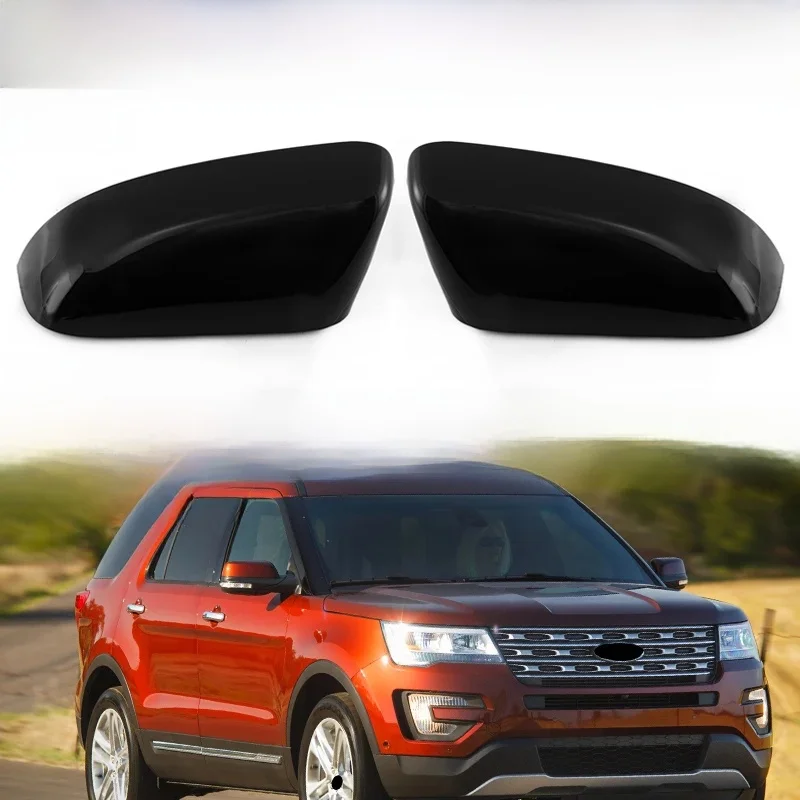 Osłona lusterka wstecznego z lewej i prawej strony, czarna do Ford Explorer American Model 2016 2017 2018 2019, zamiennik GB5Z17D743 — 2