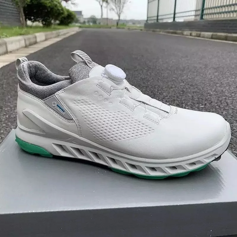 Męskie buty golfowe z prawdziwej skóry 2022, wodoodporne, antypoślizgowe buty golfowe, męskie buty sportowe, damskie trampki