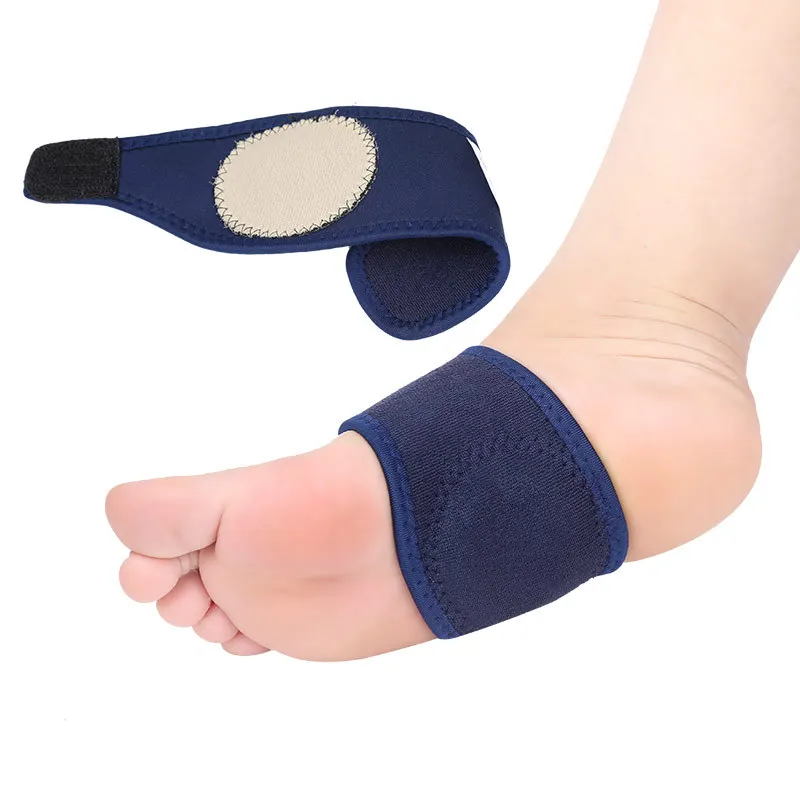 

2PCS Arch Support Bandage Plantar Fasciitis Wraps For Supporting Flat Feet Fallen Arches with Breathable Fabric Sponge Cushions