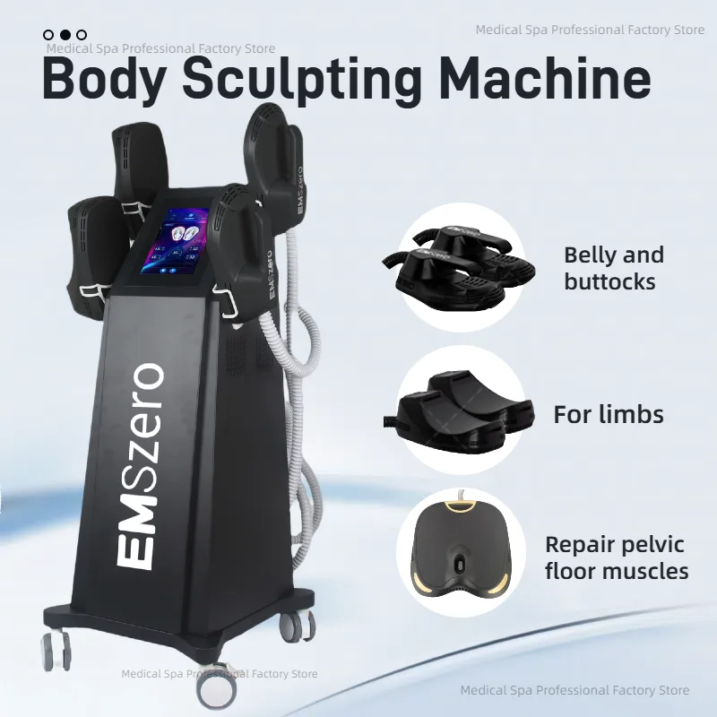 

Emszero Professional 2025 EMS Body Sculpt Machine Portable Emszero ultra 4 Handle RF Muscle Stimulator Reshaping 6500W 15 Tesla