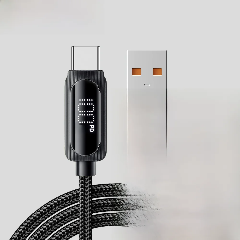 Essager 7A Kabel USB typu C do iPhone'a 15 Pro Max 100 W/88 W Kabel USB typu C do szybkiego ładowania Xiaomi Huawei Honor OPPO Oneplus — zdjęcie 2