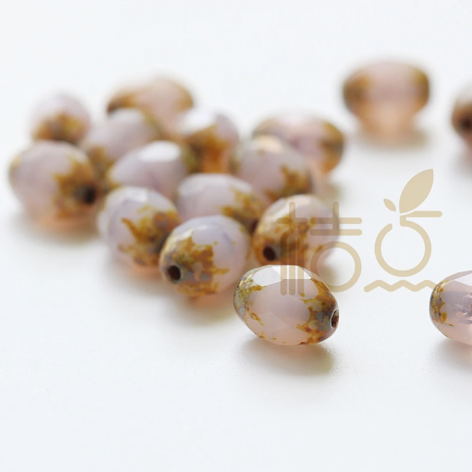 DIY Supply-Czech Glass Spacer Beads - Varies Shapes - Elephant - Fruits - Flower (CZH12）