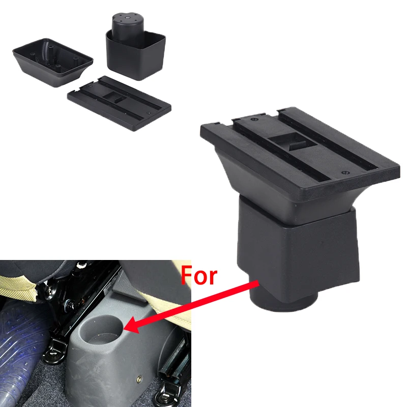 For Chery A1 armrest box Interior details Center console Storage box with USB car accessories