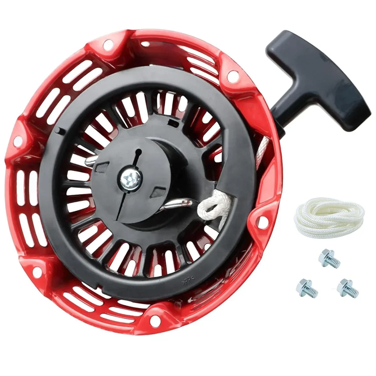 Pull Start Assembly for Honda GX200 GX160 Recoil Starter 5.5 6.5HP Engine with Curved Rod Pawl 28400-Z4M-306ZB 27400-Z1