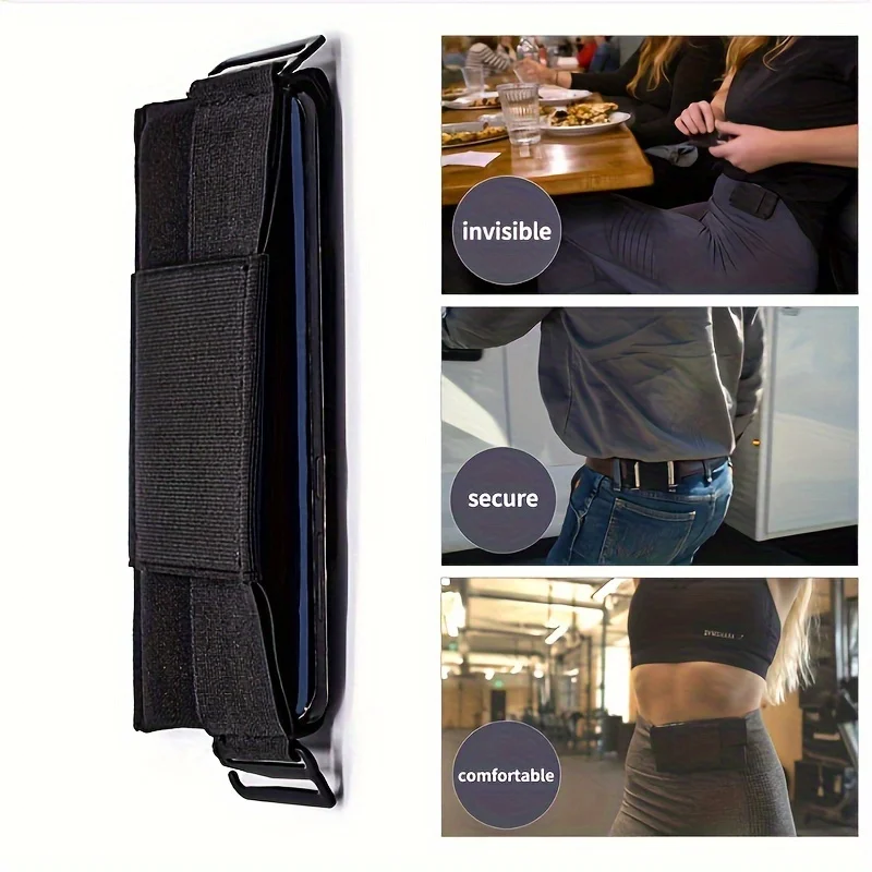 1 PCS Profissional ao ar livre mini telefone portátil e bolsa de cintura chave – carteira invisível fanny pack para corrida e esportes