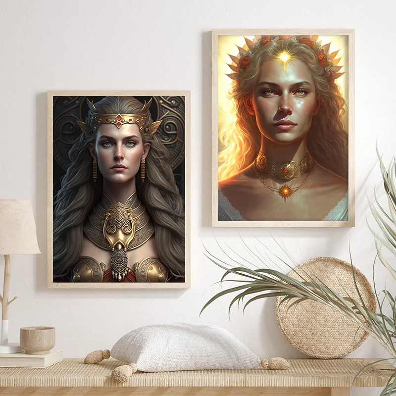 Diosafle: Una Guía Completa para Elegir la Mejor Pintura de la Diosa del Sol Nórdica