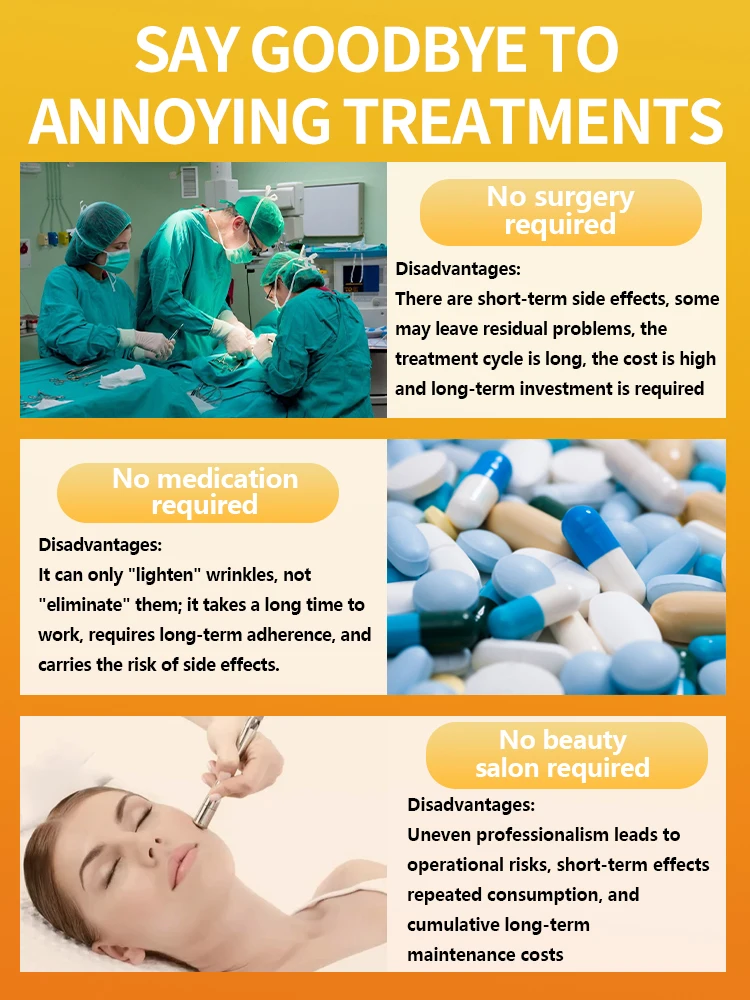 Geen fijne lijntjes, uit rimpelsvrij en zie er niet oud uit